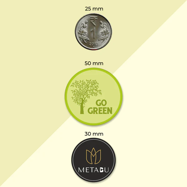 Circle Customized Acrylic Pocket Name Tags - PNT003 - Image 3