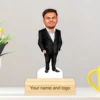 Personalized Caricature with Wooden Stand - Cari003