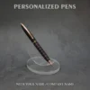 Personalized Pens Black & Rose Gold - PM002